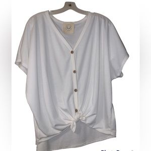 Fantastic Fawn White Boutique Top